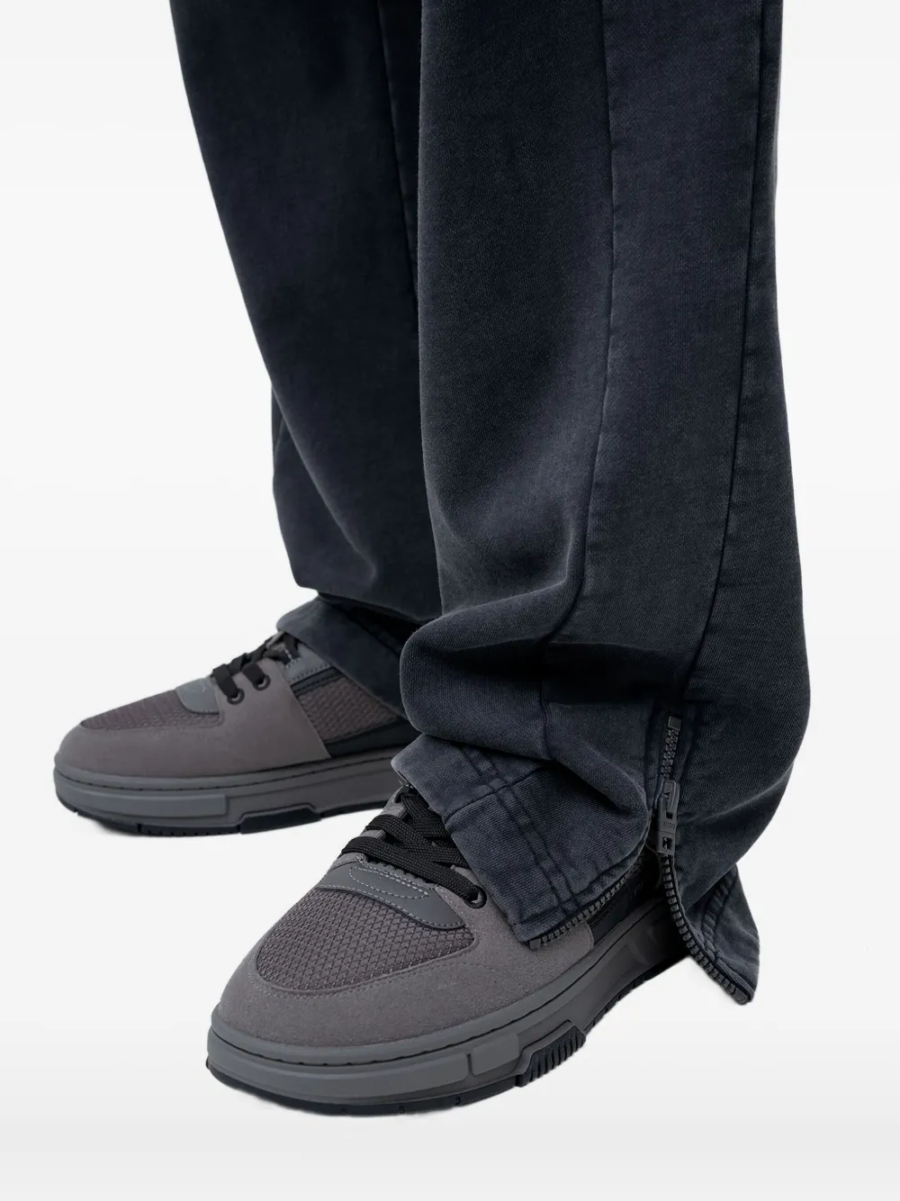 Hugo Boss Logo-detail Track Pants In Gray