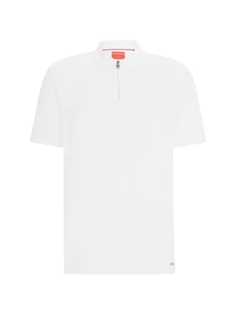 HUGO playera tipo polo con cierre