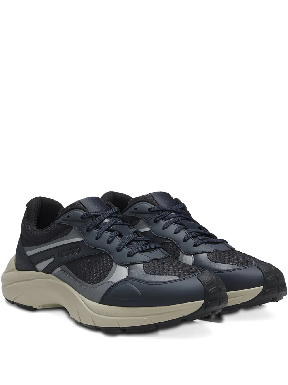 HUGO tenis con paneles | azul | Image 1
