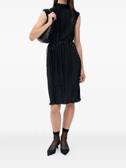 HUGO pleated midi dress