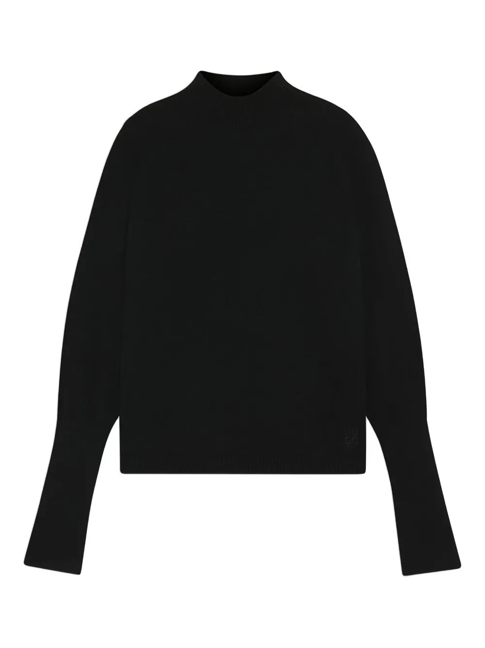 HUGO suéter con cuello alzado | negro | Image 1
