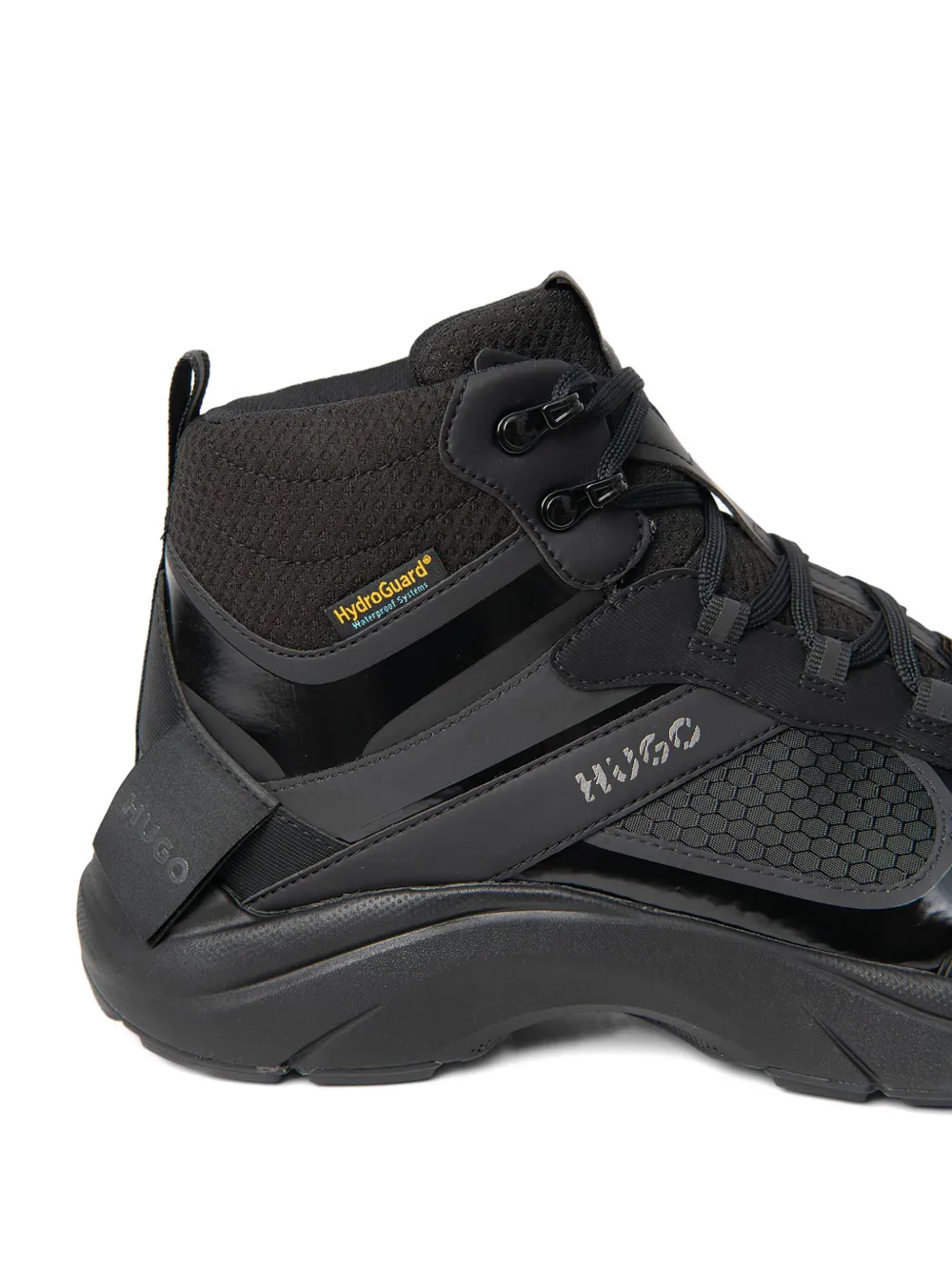 Hugo Boss Logo-detail Sneakers In Black