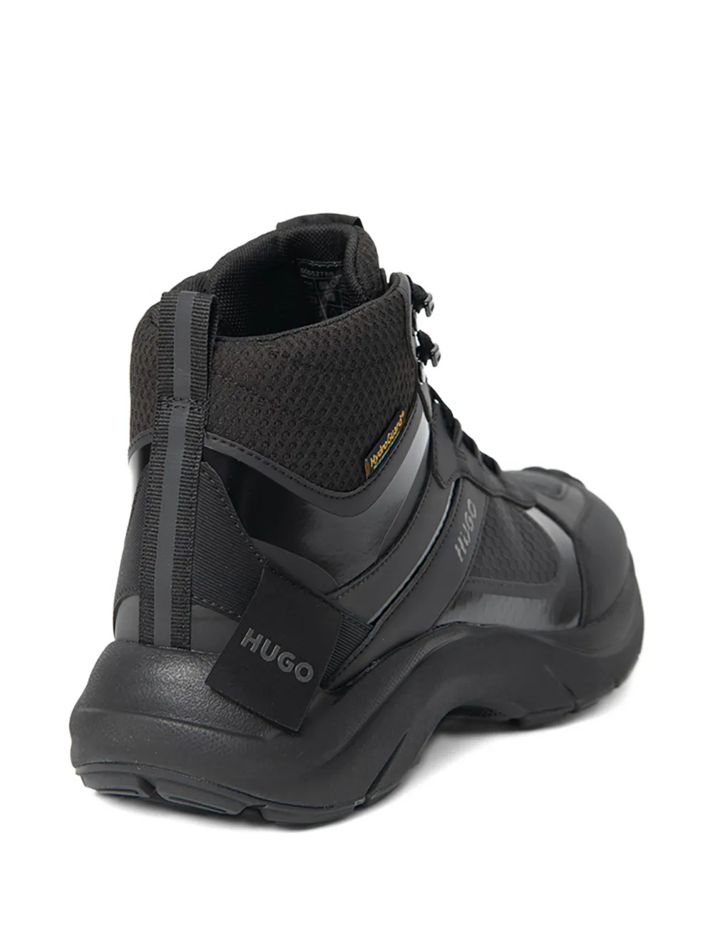 Hugo Boss Logo-detail Sneakers In Black
