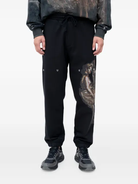 HUGO pantalones de chándal con estampado gráfico