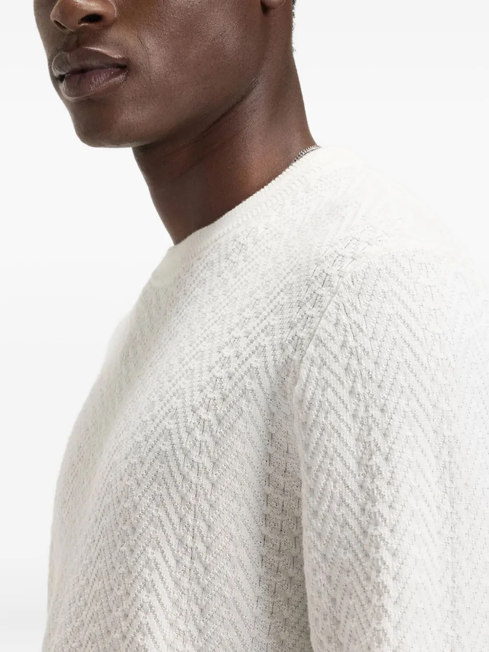 HUGO Sneakers met textuur Wit