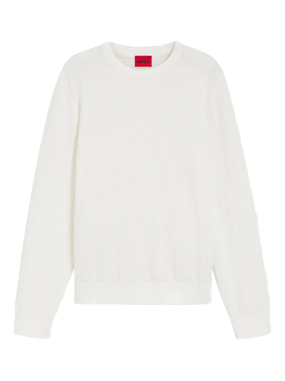 HUGO textured sneakers | White | Image 1