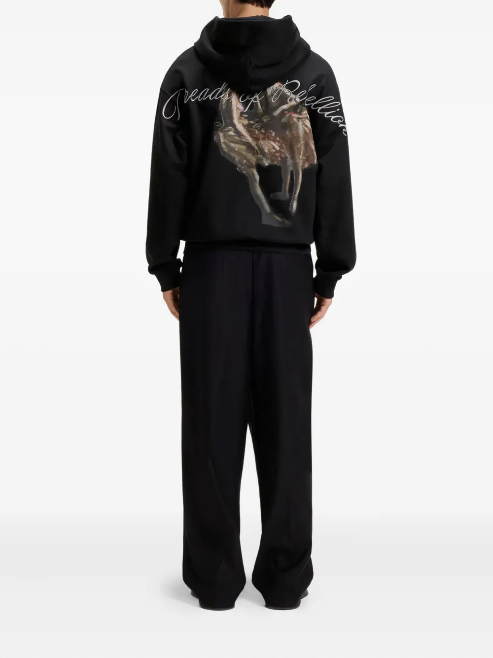 HUGO graphic-print hoodie | Hoodies | Image 2