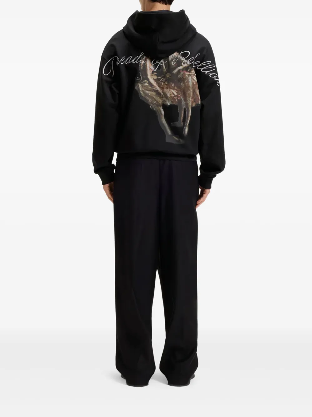 HUGO hoodie con estampado gráfico | Hoodies | Image 2