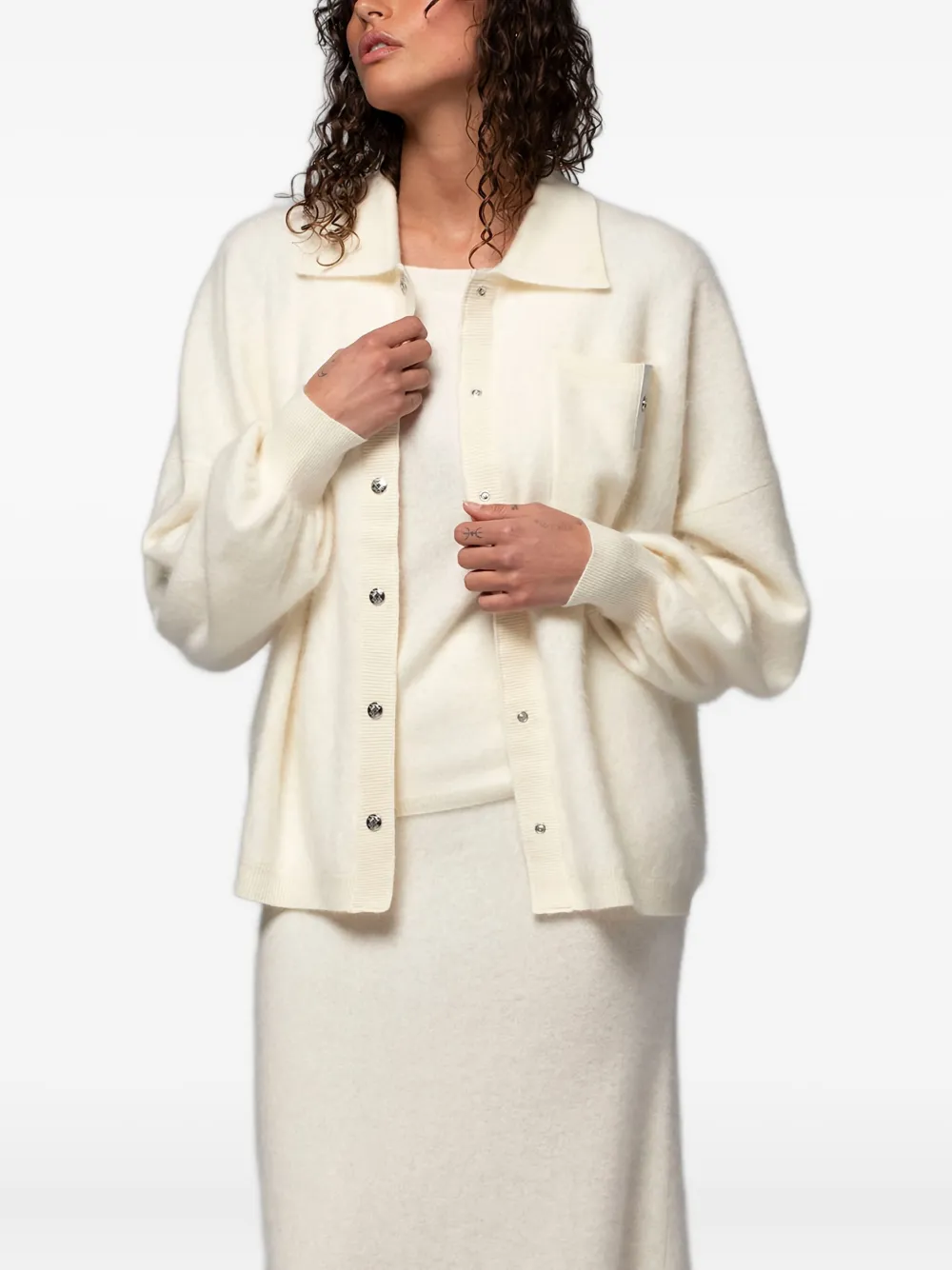 Max Et Moi Leona Shirt In White