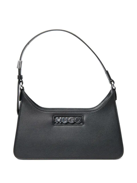 HUGO logo-plaque shoulder bag