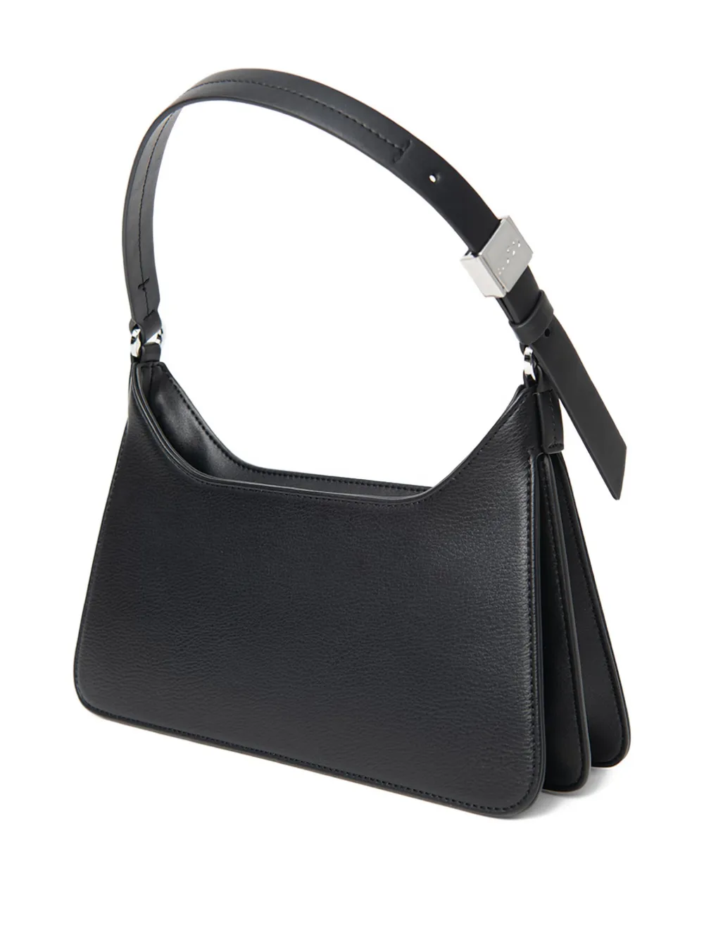 Hugo Boss Logo-plaque Shoulder Bag In Black