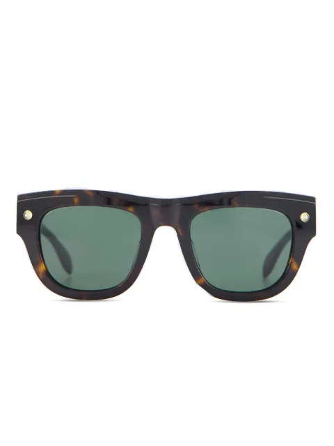 Alexander McQueen lentes de sol con armazón cuadrada