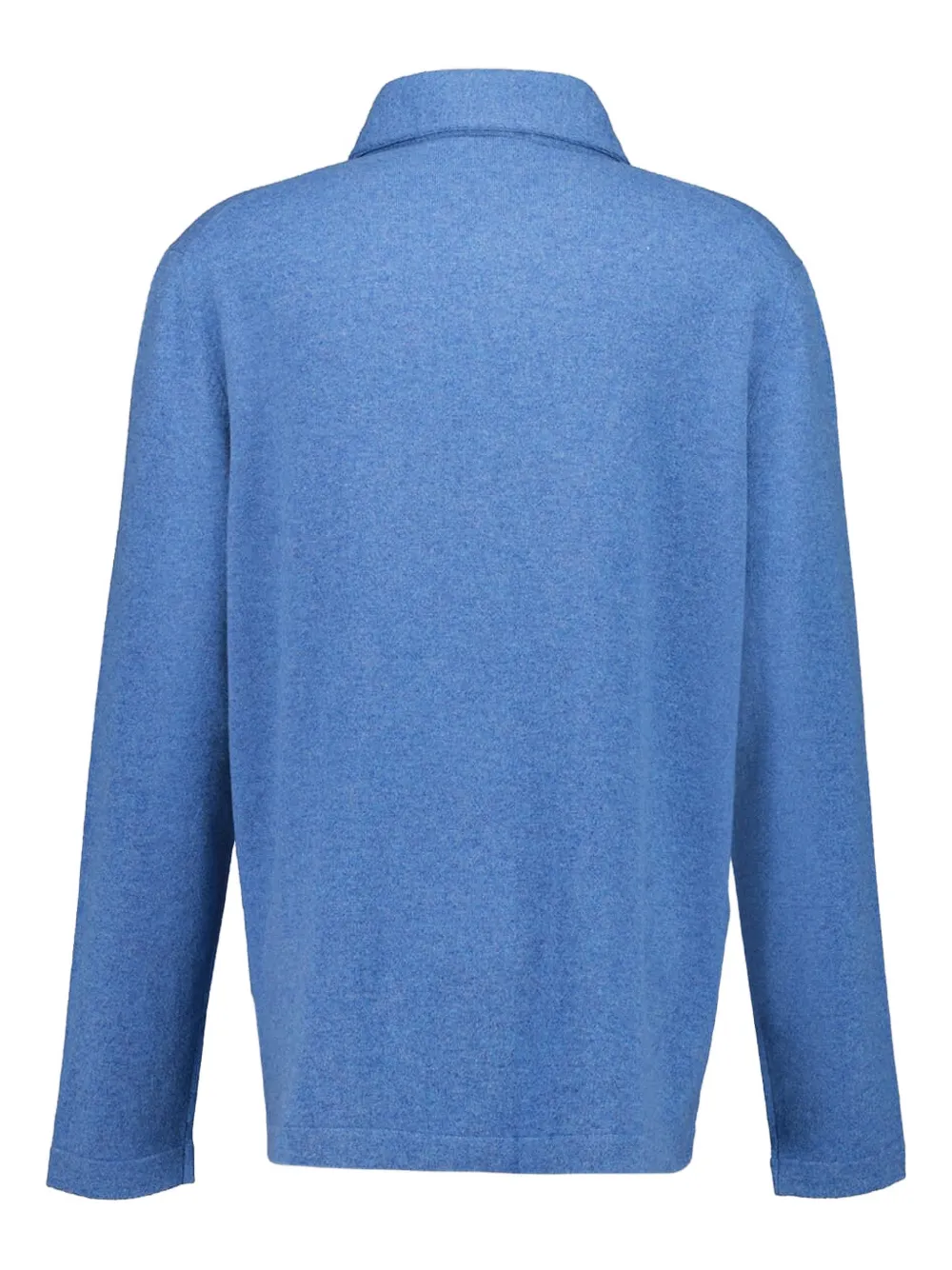 Piacenza Cashmere chest-pockets buttoned shirt - Blauw