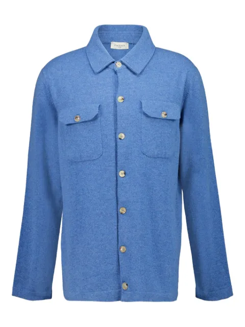 Piacenza Cashmere chest-pockets buttoned shirt