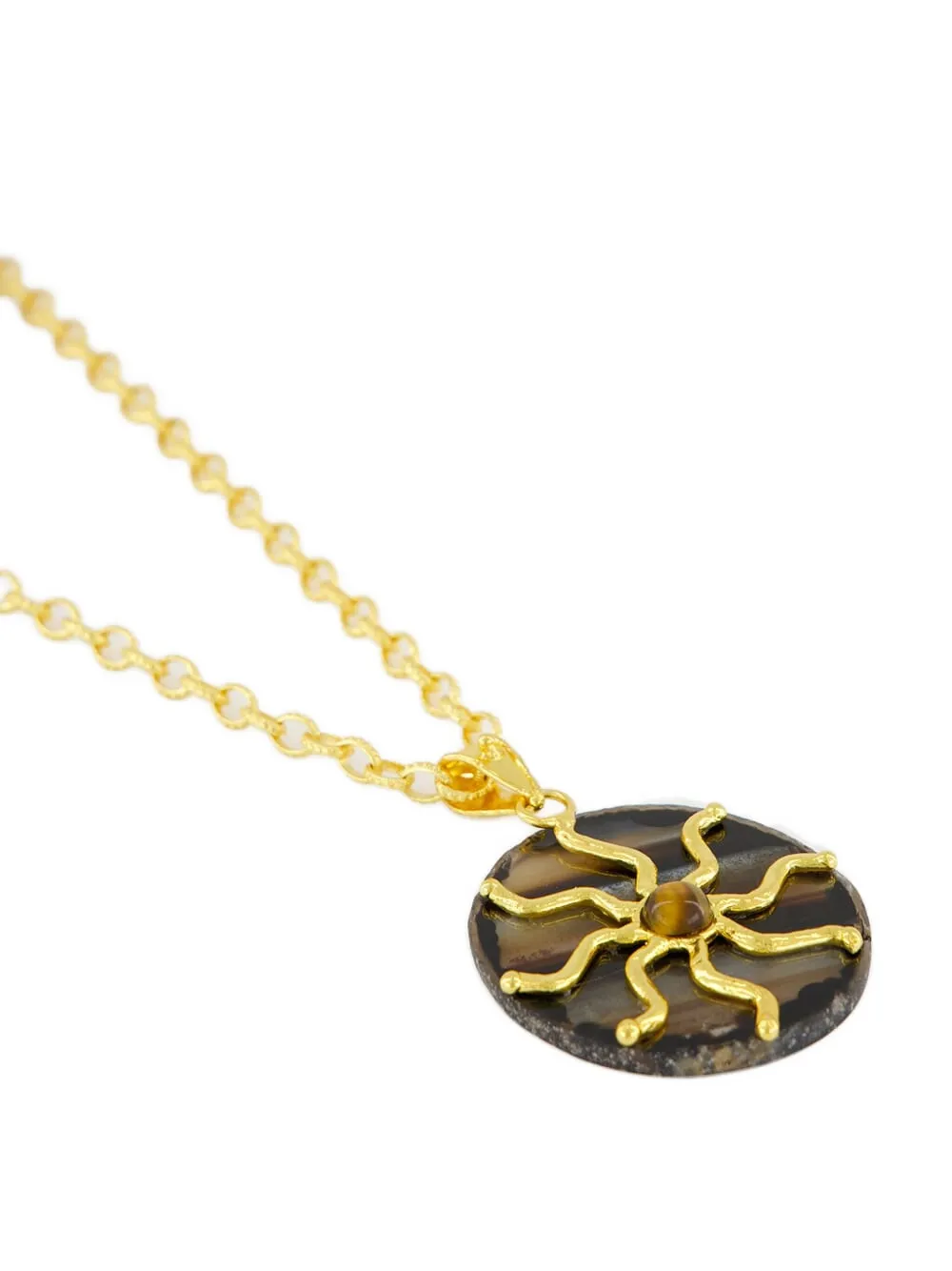 Sylvia Toledano Spellbond halsketting met hanger - Goud