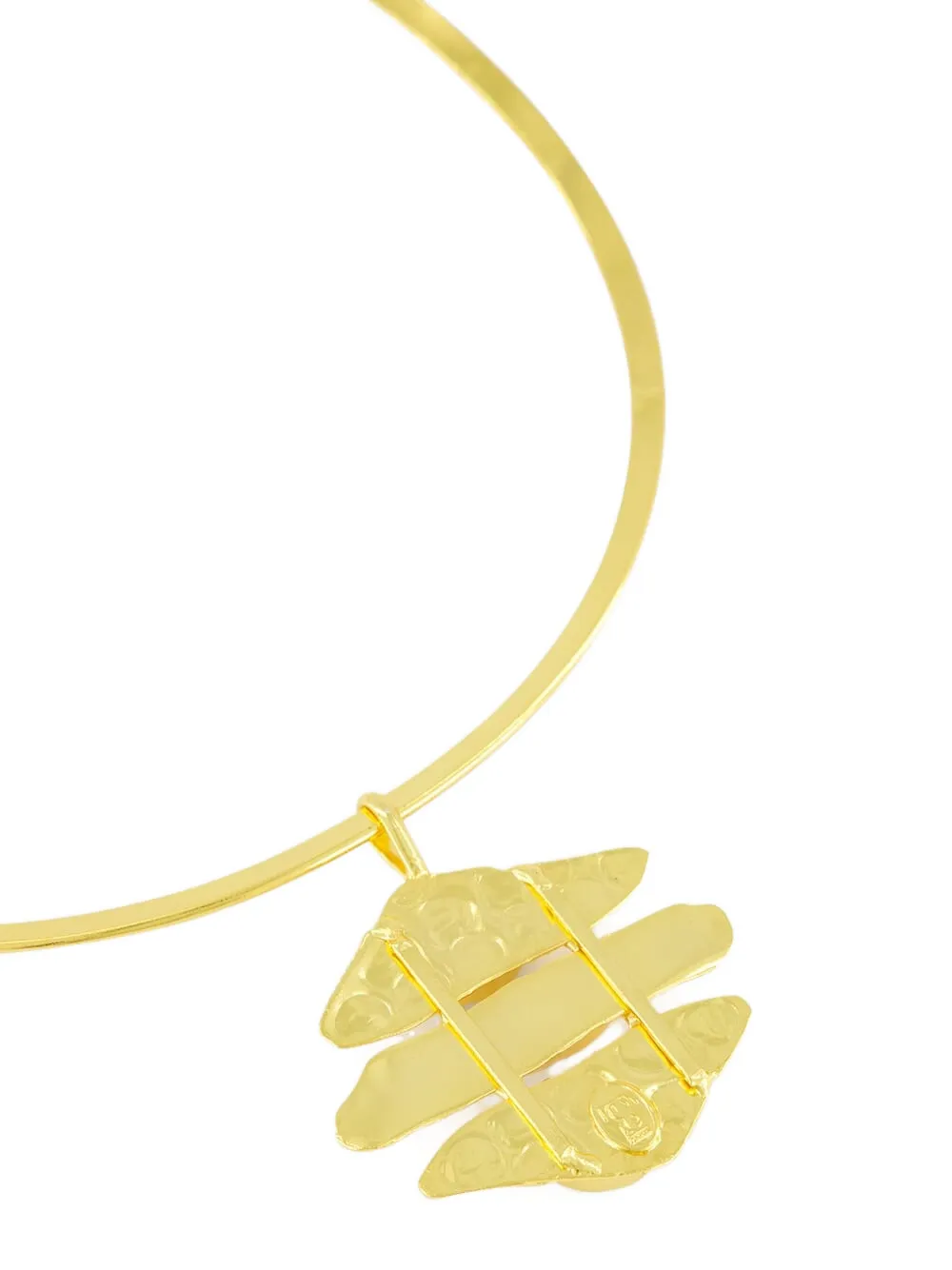 Sylvia Toledano Brutalist necklace - Goud