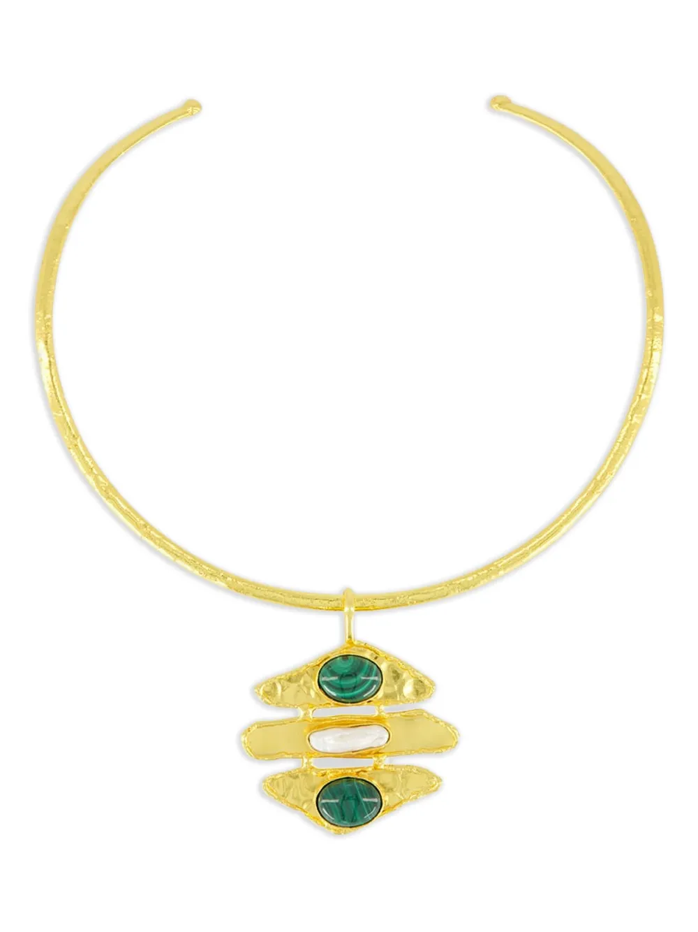 Sylvia Toledano Brutalist necklace - Oro