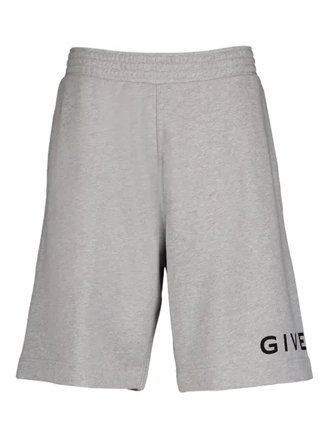 Givenchy logo-print cotton shorts