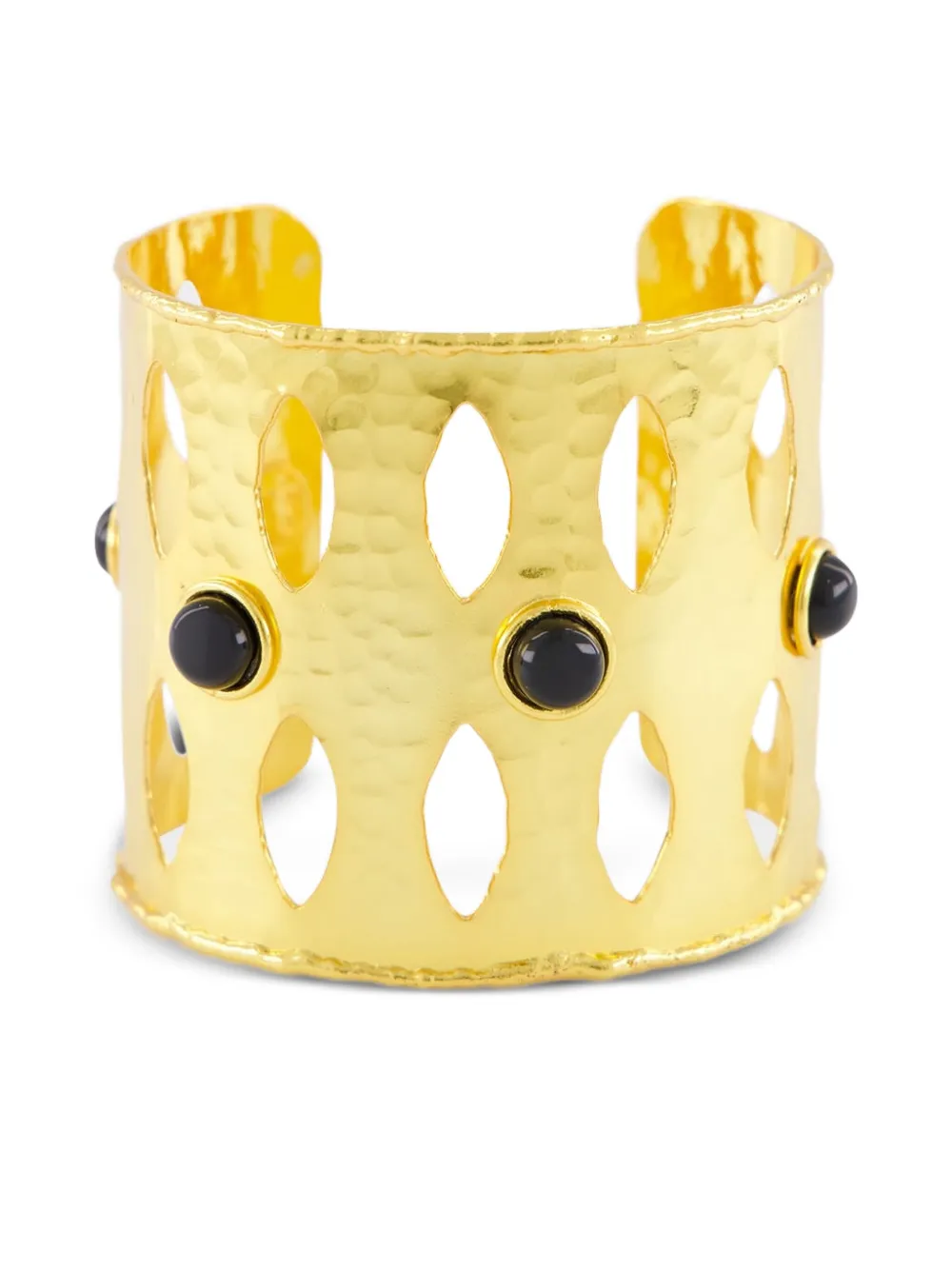 Sylvia Toledano Bracciale Ajourée martellato - Oro