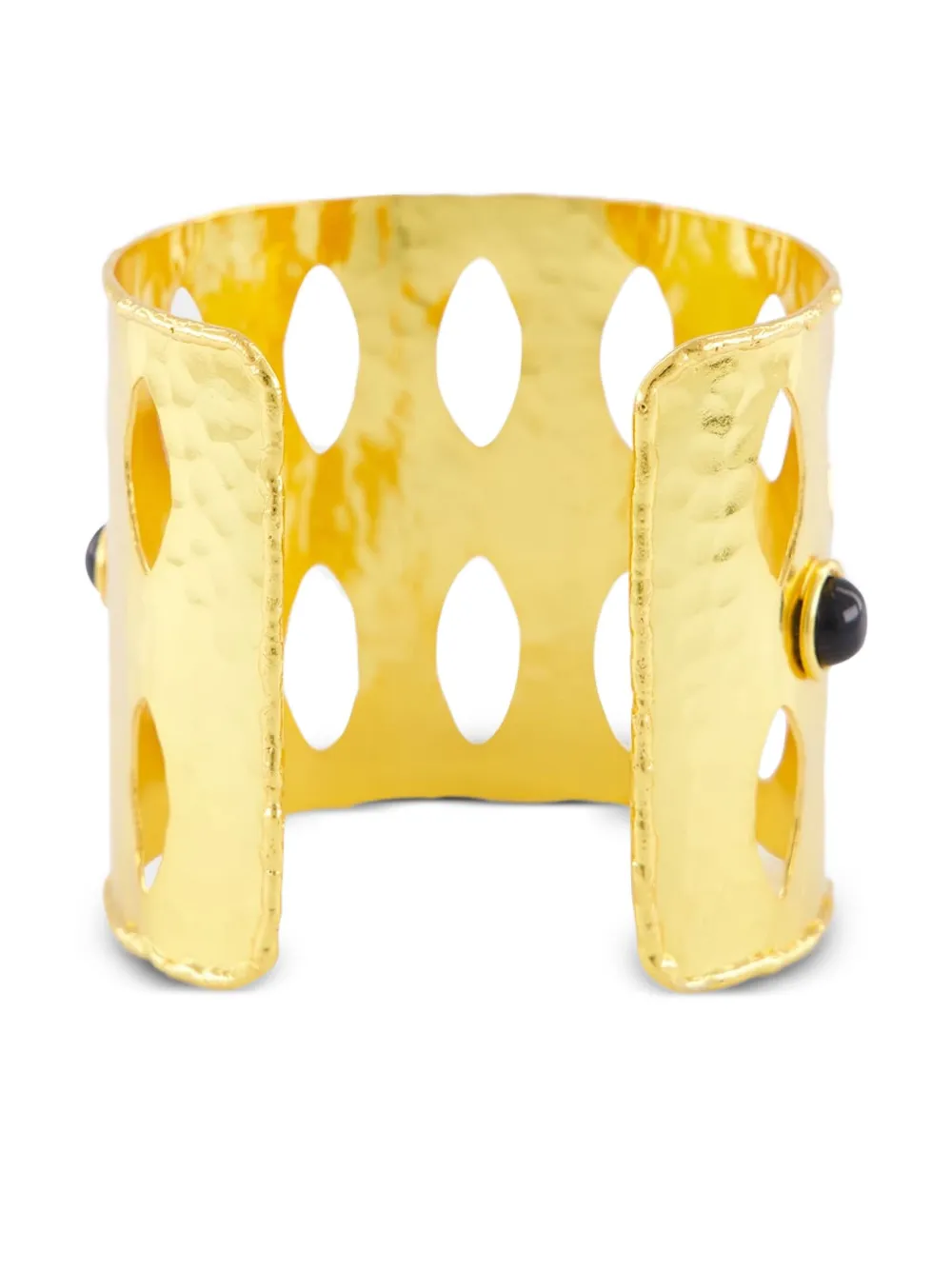  Sylvia Toledano Ajourée Hammered Bracelet - Gold 