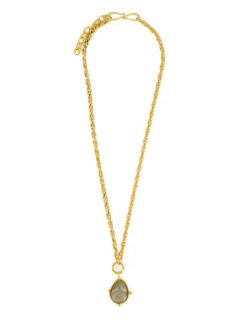 Sylvia Toledano Collana con pendente labradorite