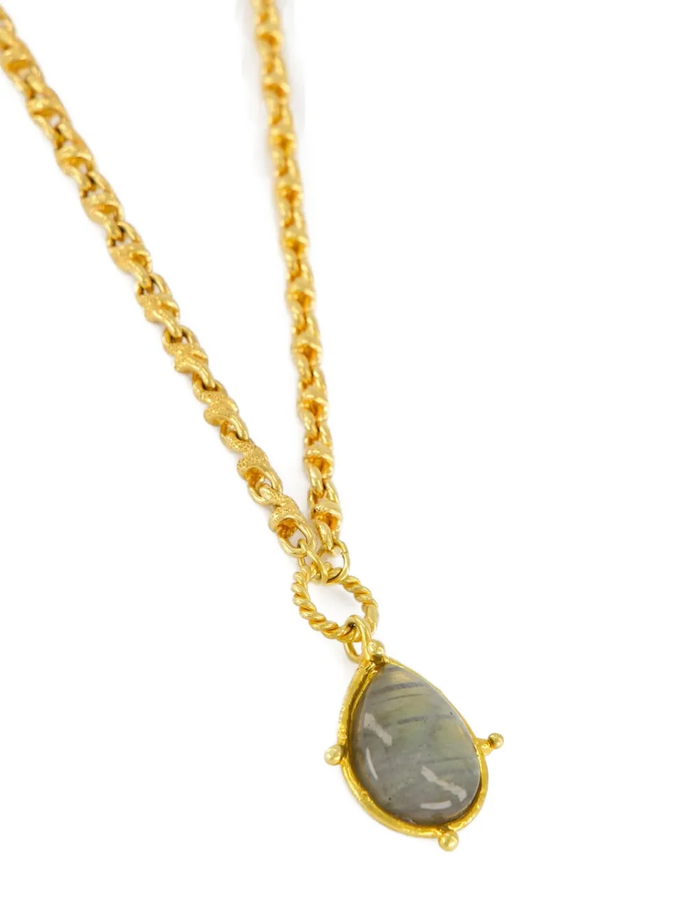 Sylvia Toledano labradorite-pendant necklace - Goud