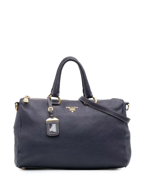 Prada Pre-Owned 2000-2025 Vitello Phenix Bauletto satchel