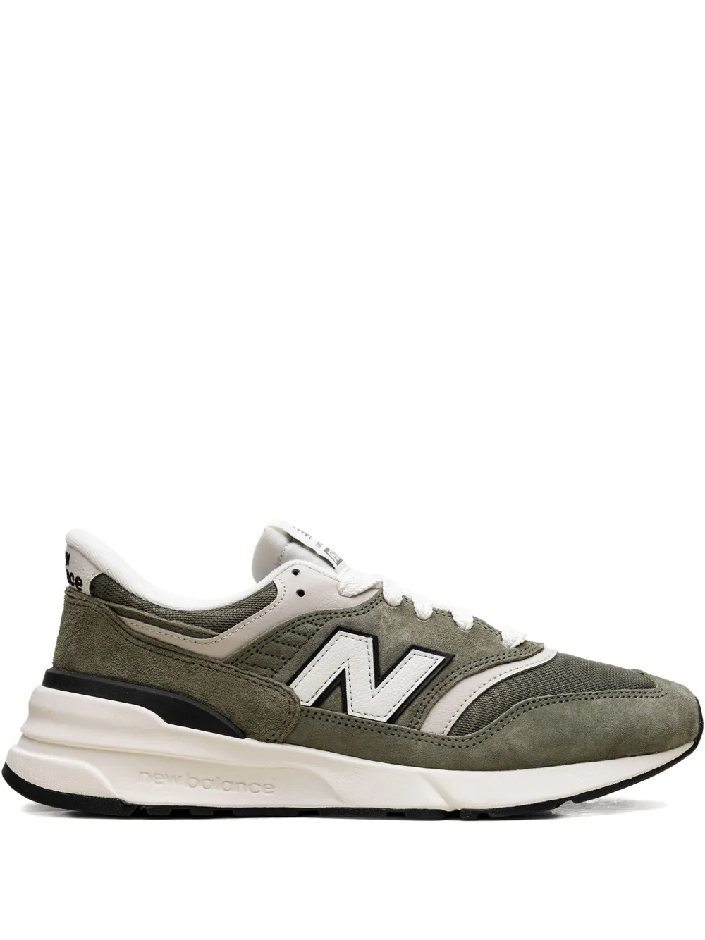 New Balance 997R ロゴパッチ スニーカー - グリーン New Balance 997R ロゴパッチ スニーカー - グリーン