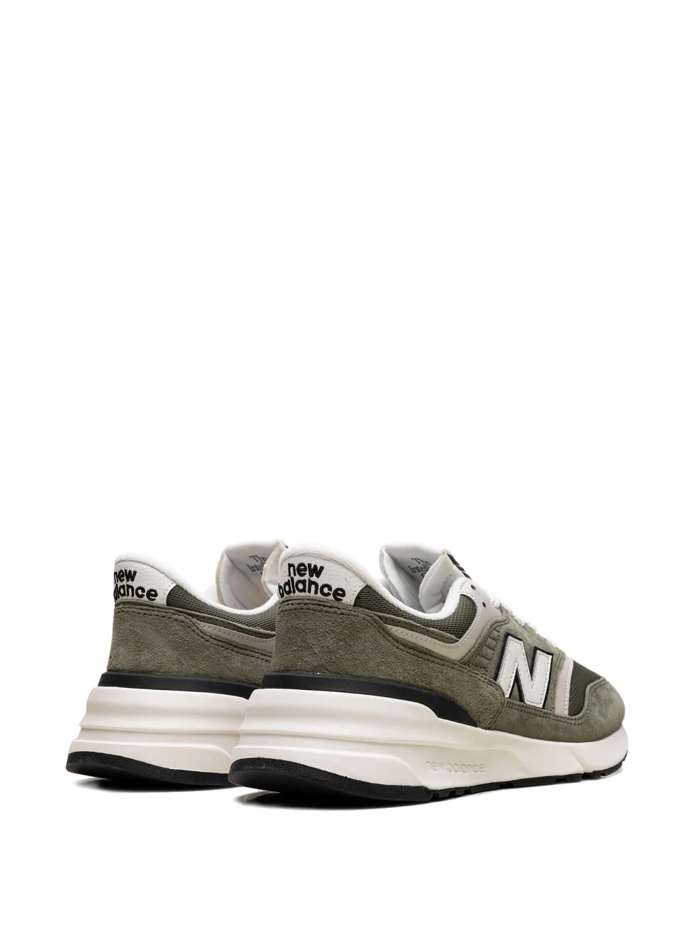 New Balance 997R sneakers met logopatch Groen