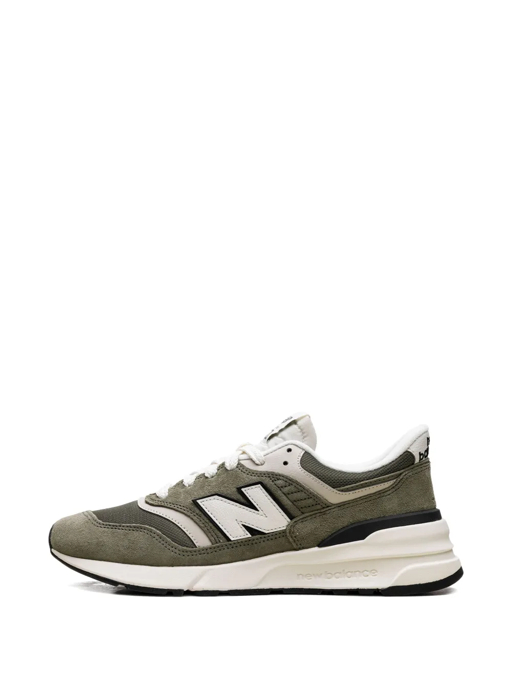 New Balance 997R sneakers met logopatch Groen
