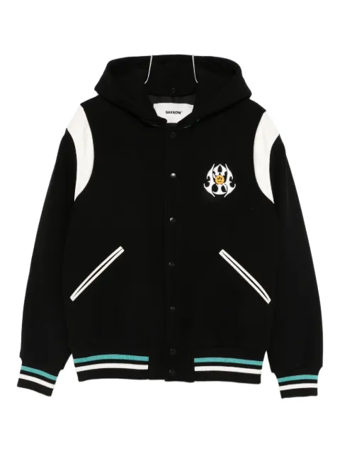 BARROW hooded varsity jacket