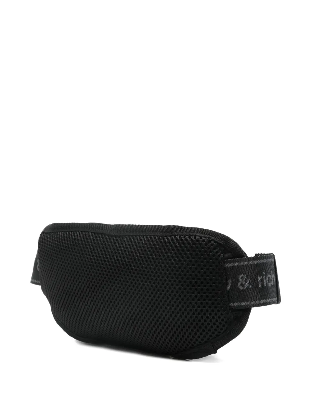 Adidas Originals X Sporty & Rich Logo-print Belt Bag In Black