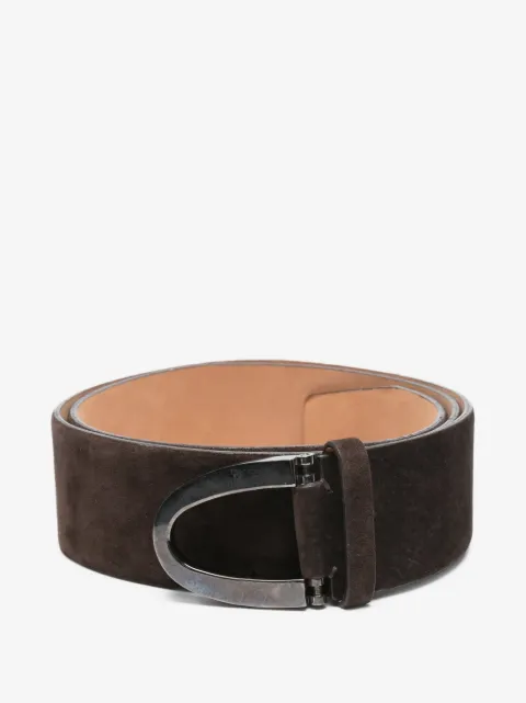 Gianfranco Ferré Pre-Owned 2000s Suede Buckle Belt