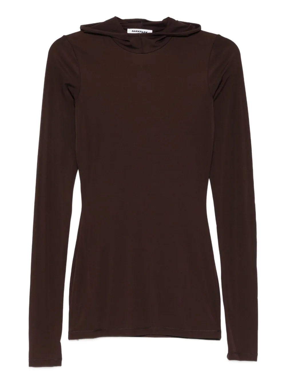 Darkpark Long-sleeved Hoodie In Brown