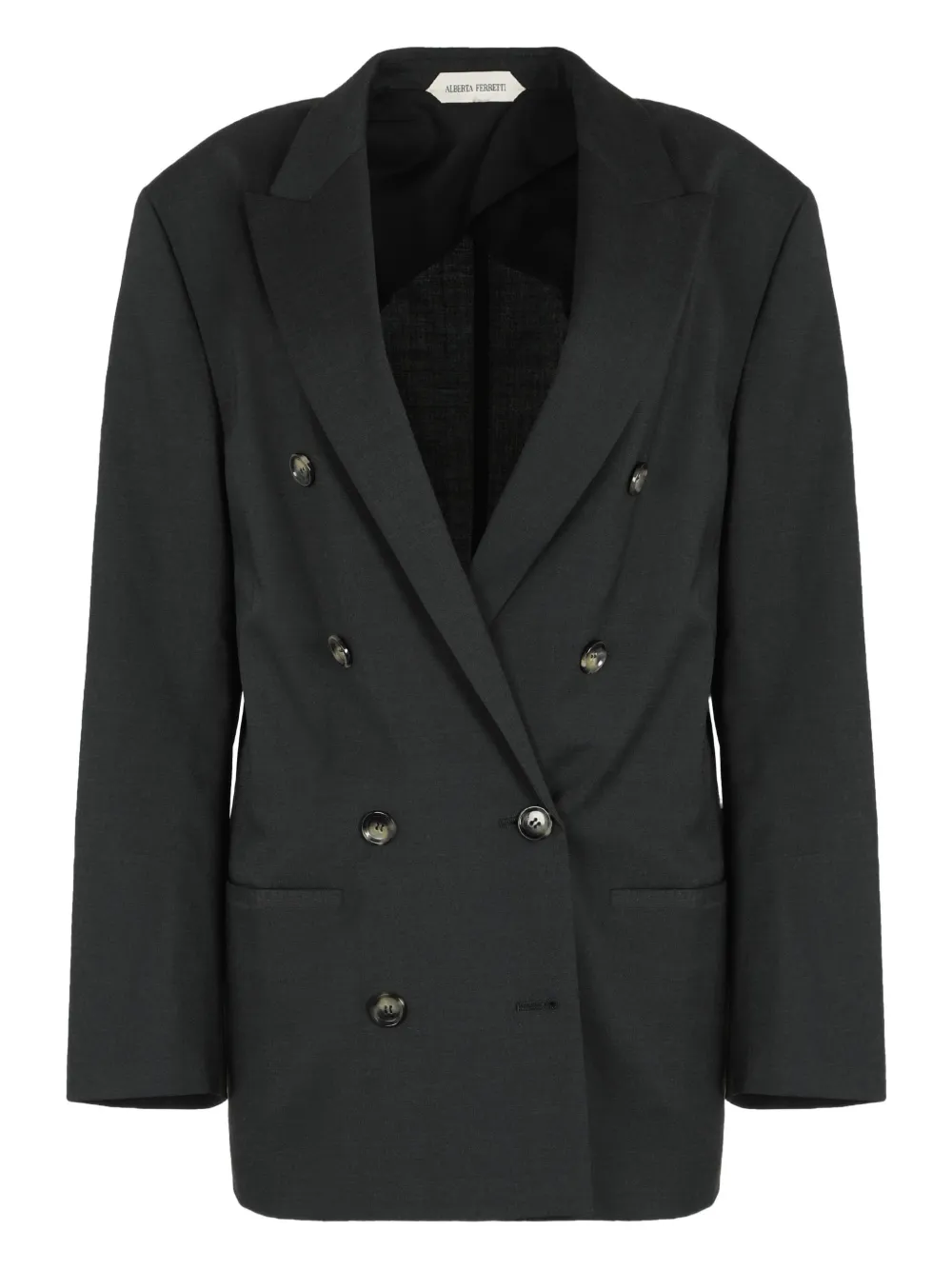 Alberta Ferretti blazer con doble botonadura | negro | Image 1