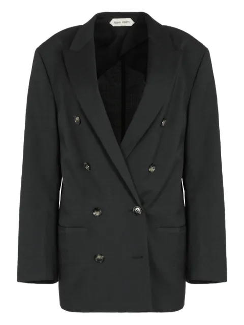Alberta Ferretti blazer con doble botonadura