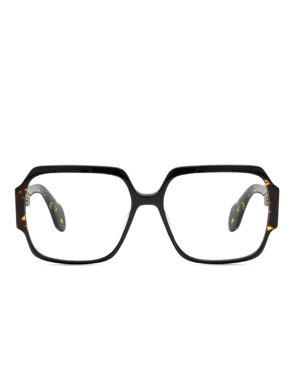 GIGI STUDIOS Neira square-frame glasses | Black | Image 1