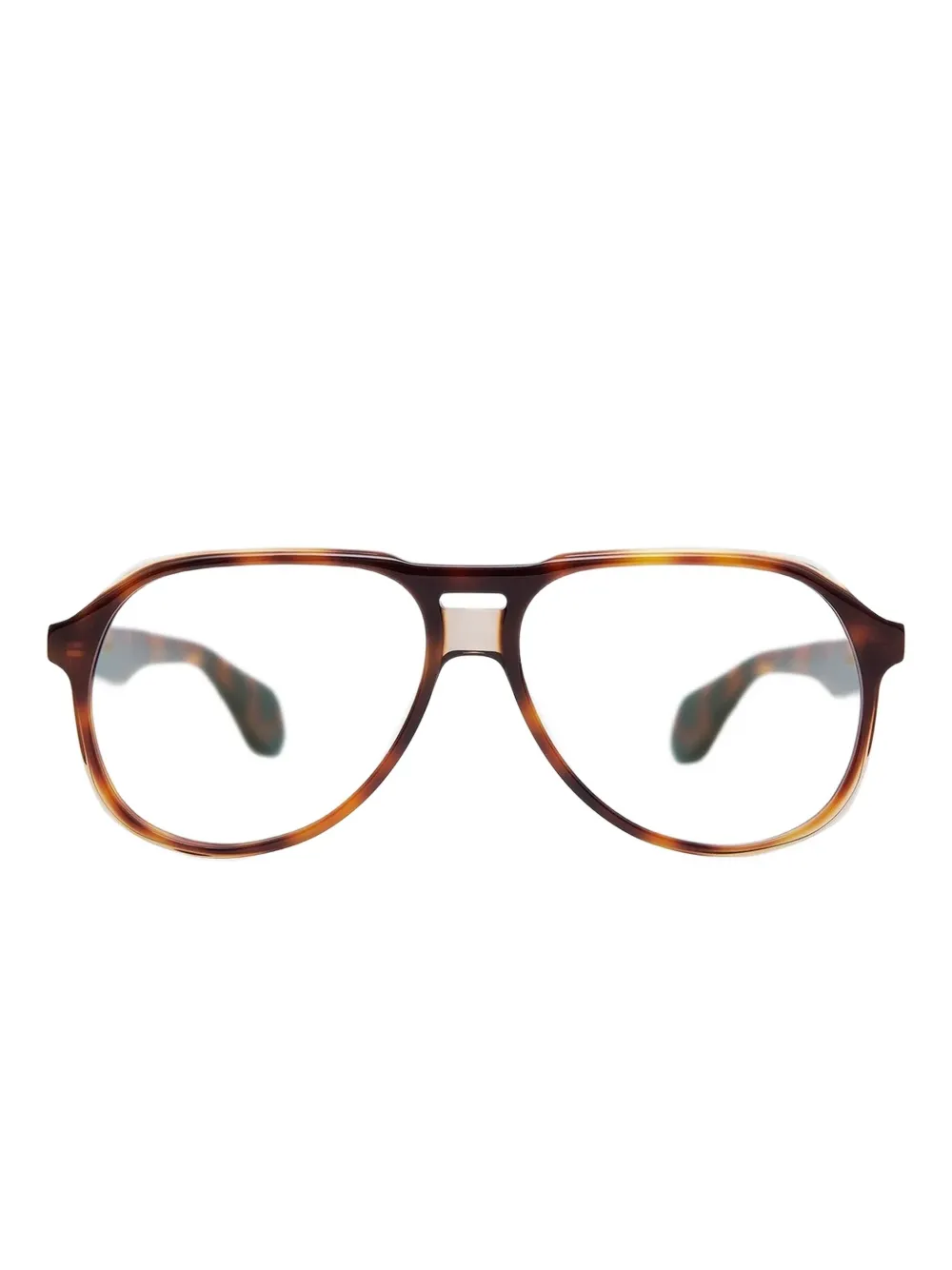 Gigi Studios Revivre 43 Pilot-frame Glasses In Brown
