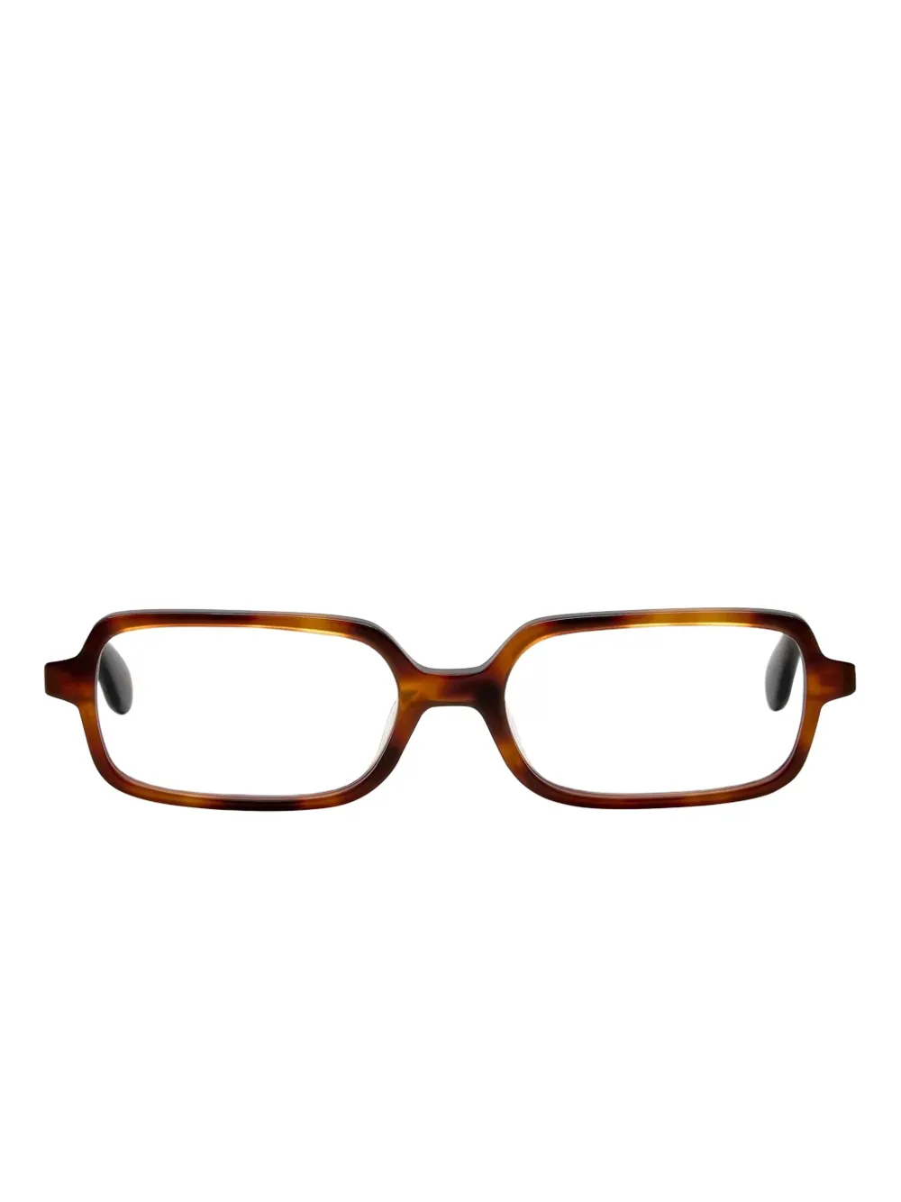 Gigi Studios Edith Rectangle-frame Glasses In Brown