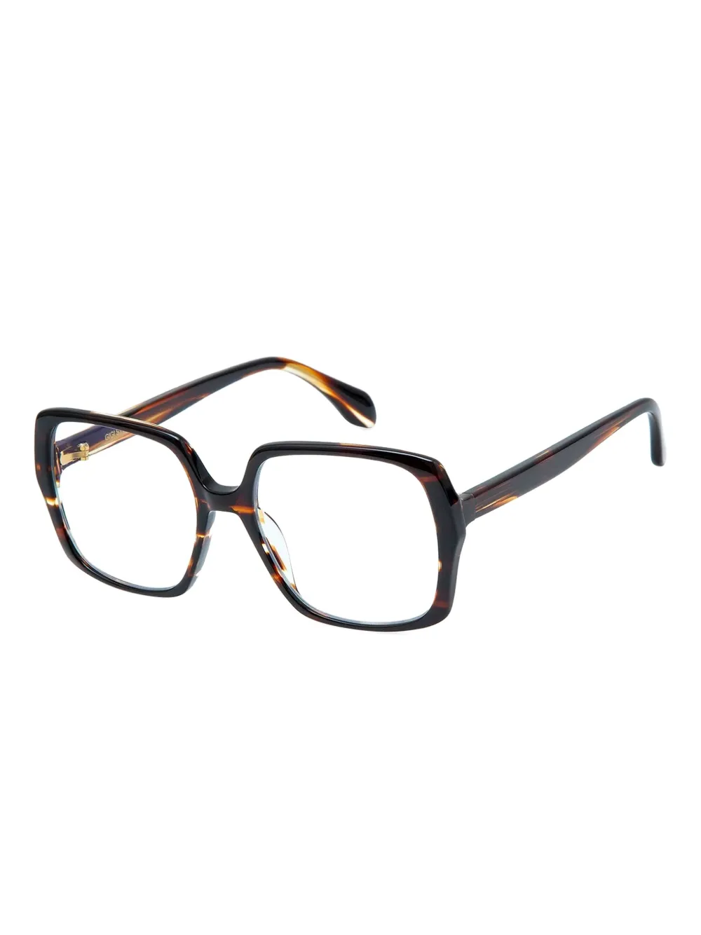 Gigi Studios Ria Square-frame Glasses In Brown