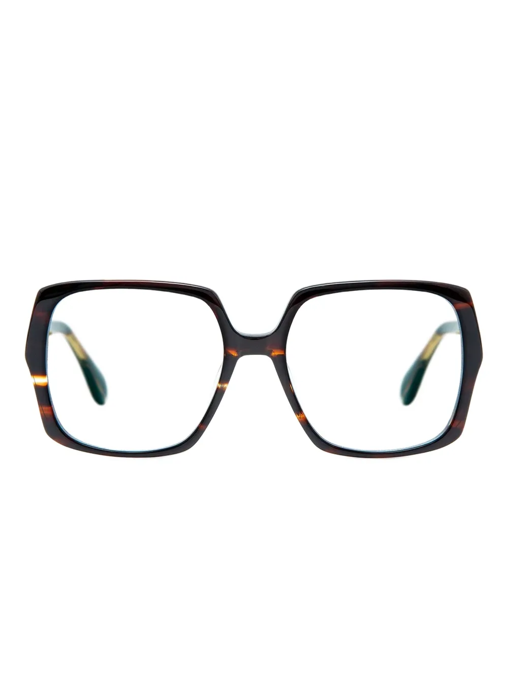 Gigi Studios Ria Square-frame Glasses In Brown