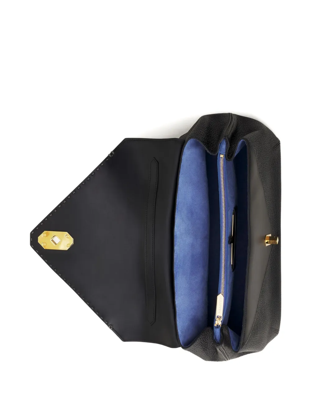 Lanvin Le Confident leren schoudertas Zwart