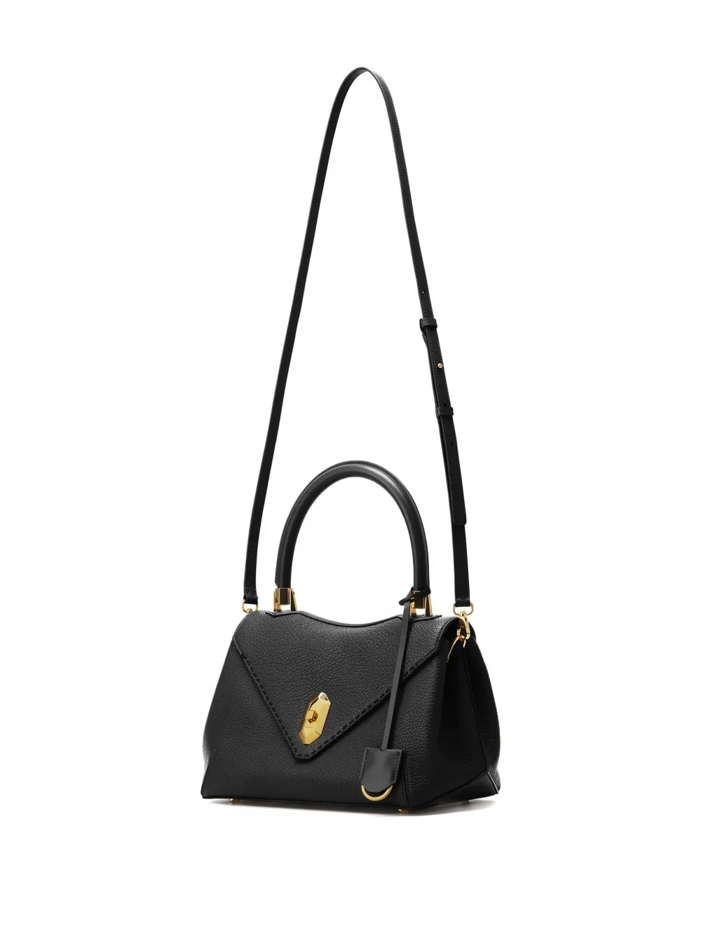 Lanvin Le Confident leren schoudertas Zwart
