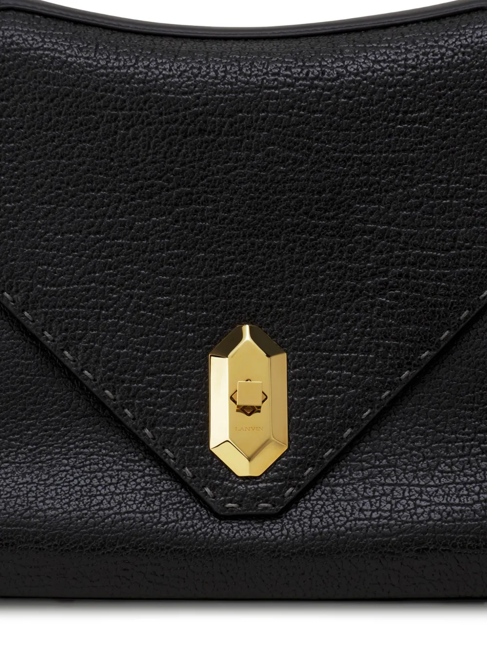 Lanvin Le Confident leren schoudertas Zwart