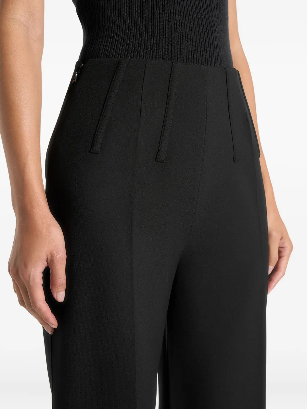 Manière De Voir Rafaela Tailored Trousers In Black
