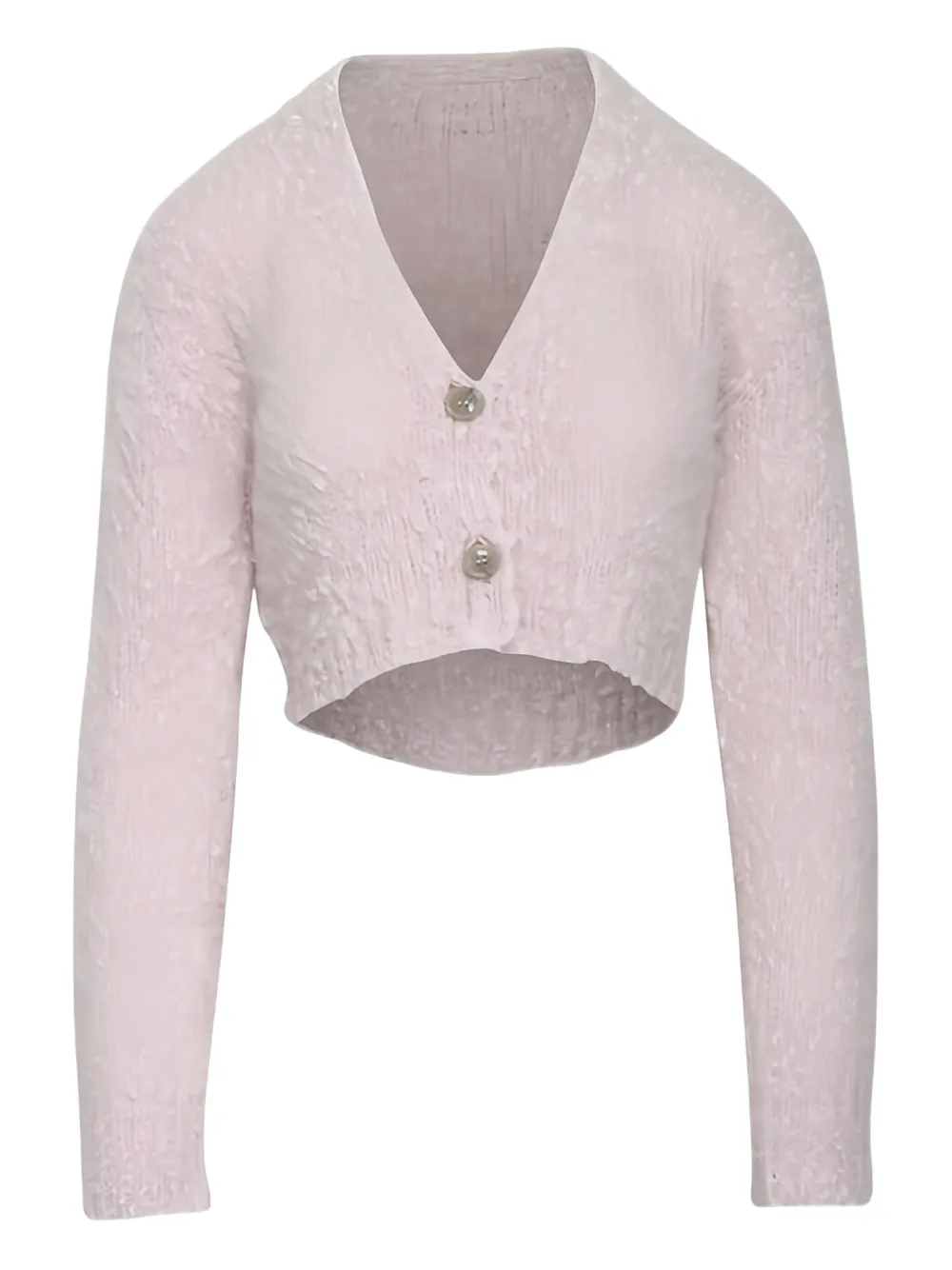 Marni button-down cropped cardigan - Pink