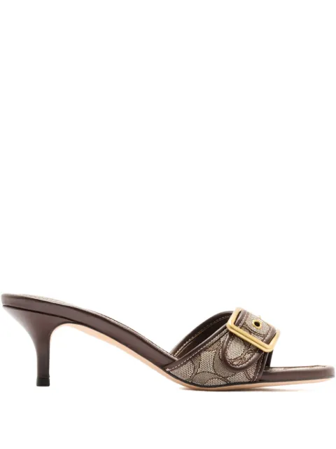 Coach 55mm Margot buckle heeled sandals