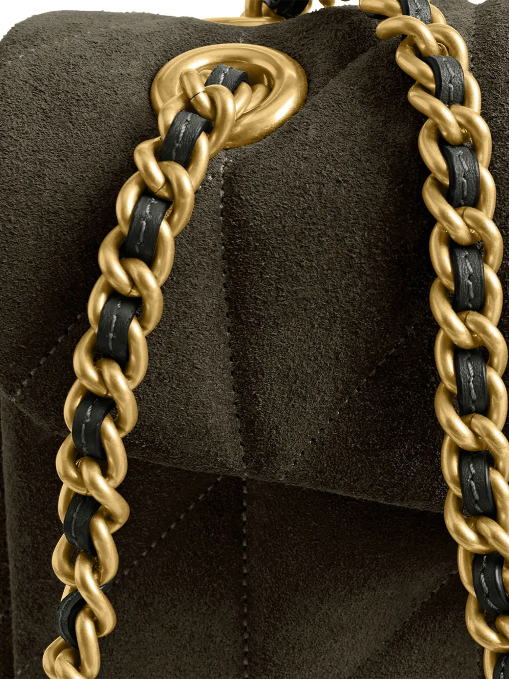 Coach Tabby Shoulder Bag 26 With Quilting In Green