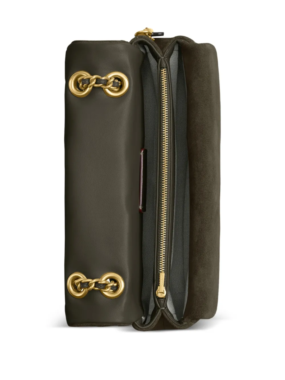 Coach Tabby Shoulder Bag 26 With Quilting In Green