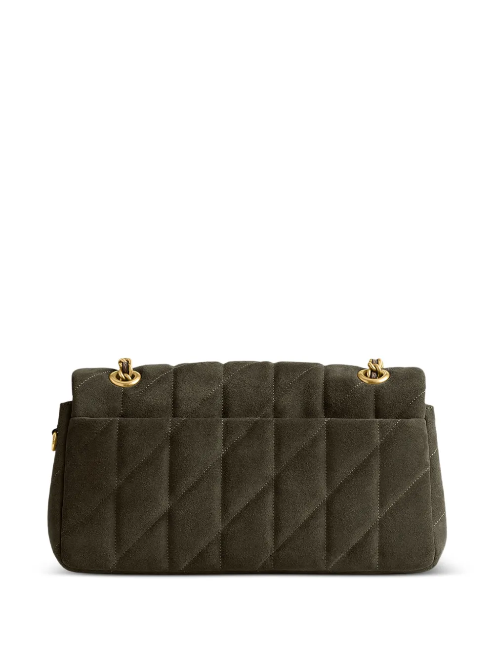 Coach Tabby Shoulder Bag 26 With Quilting In Green